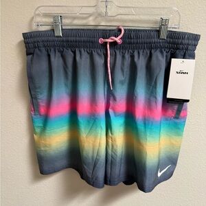 Nike Men’s Multicolor Gradient Swim Shorts